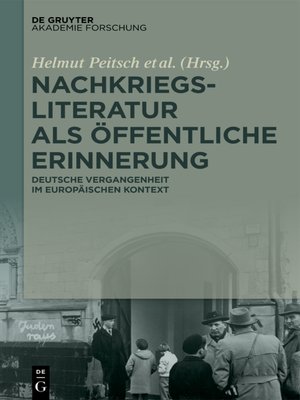 cover image of Nachkriegsliteratur als öffentliche Erinnerung